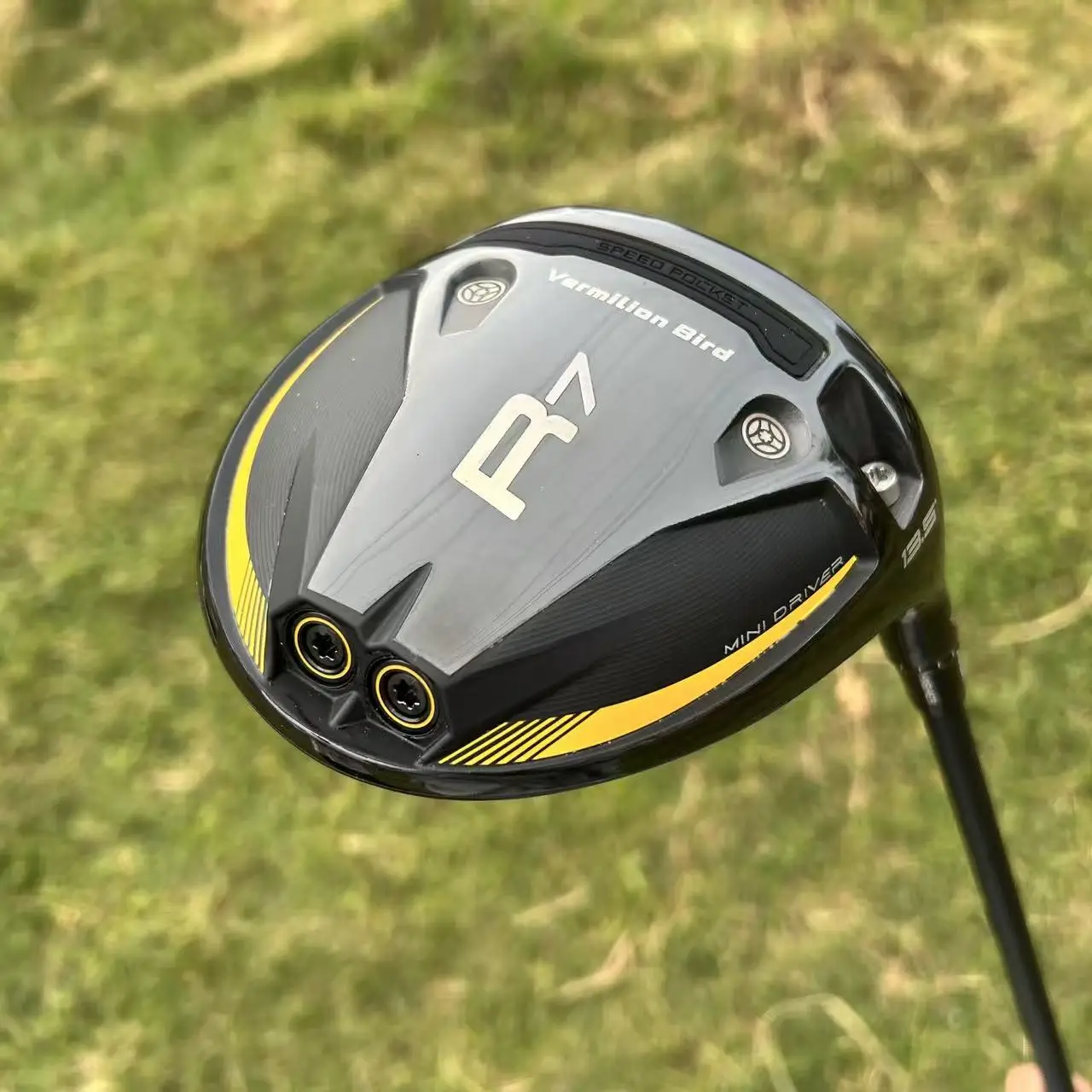 

Регулируемый драйвер для гольфа Vermilion Bird R7, драйвер для гольфа с высоким запускам и низким вращением для прямых бит, правая рука с крышкой