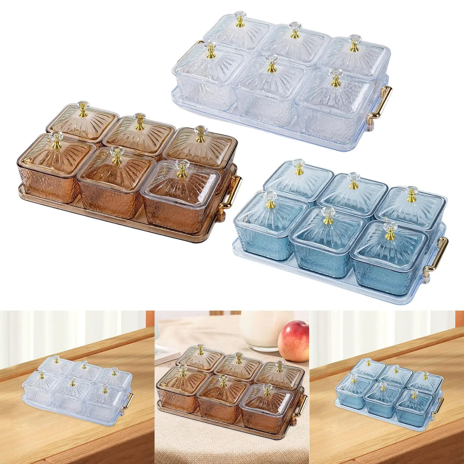 Fruit Plate Fruit Platter Tableware Removable Serving Dishes Serving Container