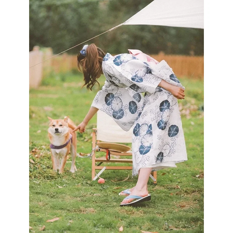 

DY20Kimono женское японское традиционное кимоно юката хаори косплей блузка платье женская летняя модная одежда для фотосессии вечерние D