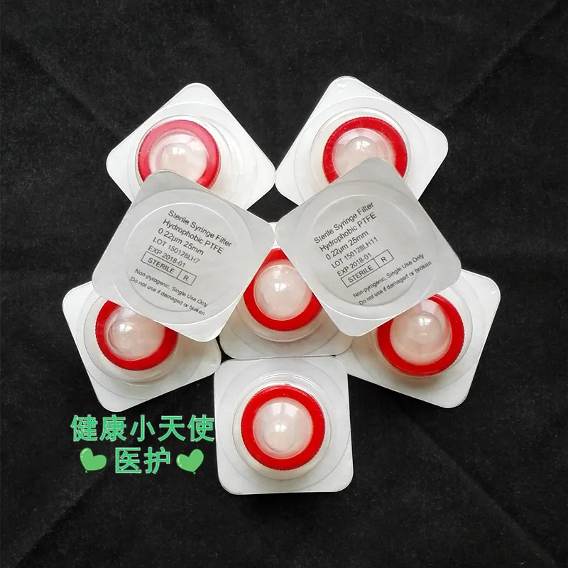 25mm needle type water vapor separation filter micro air removal sterilization filter disinfection 10pcs