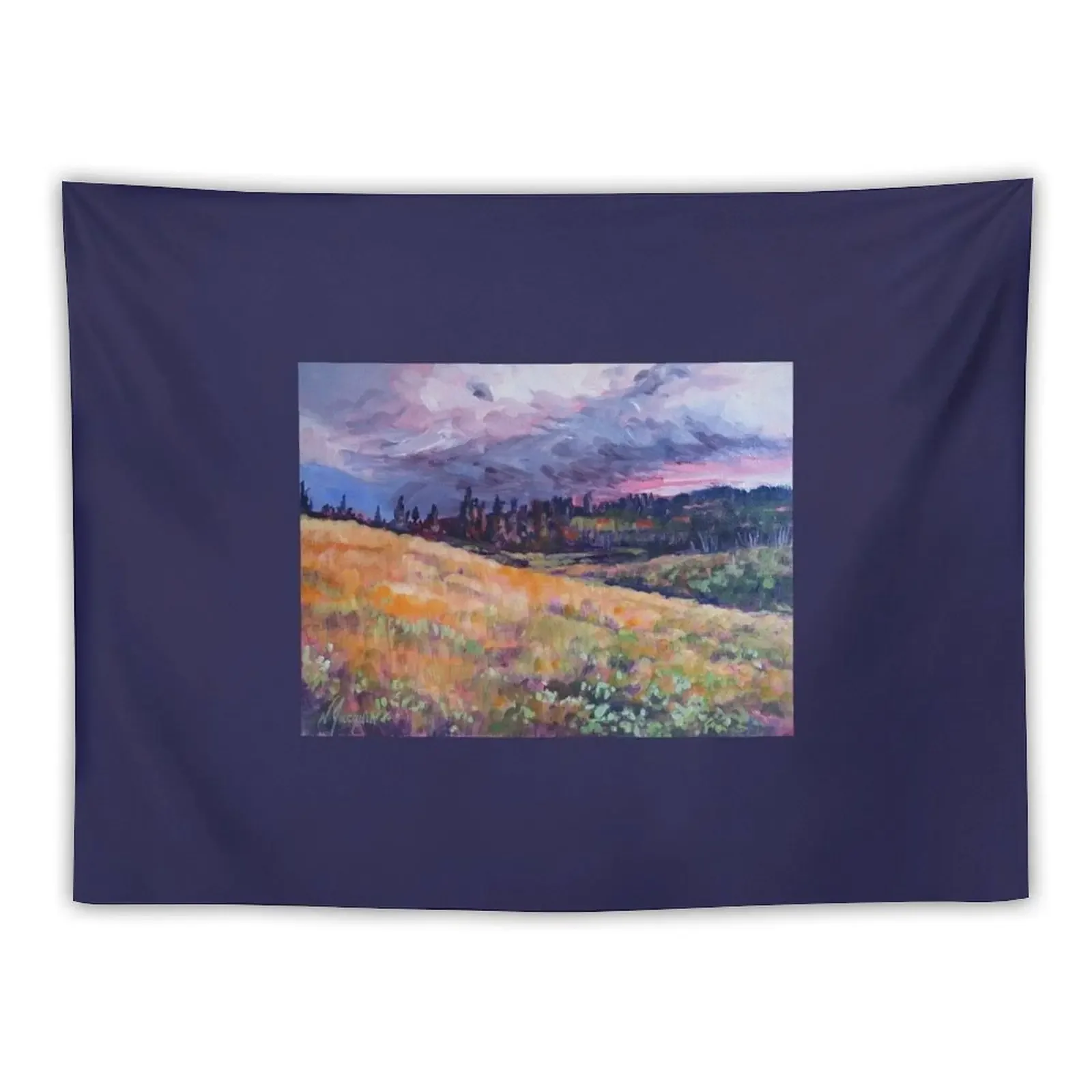 

The Sky Colours the Land Tapestry Bed Room Decoration Aesthetic Decoration Wall Hanging Decor Tapestry