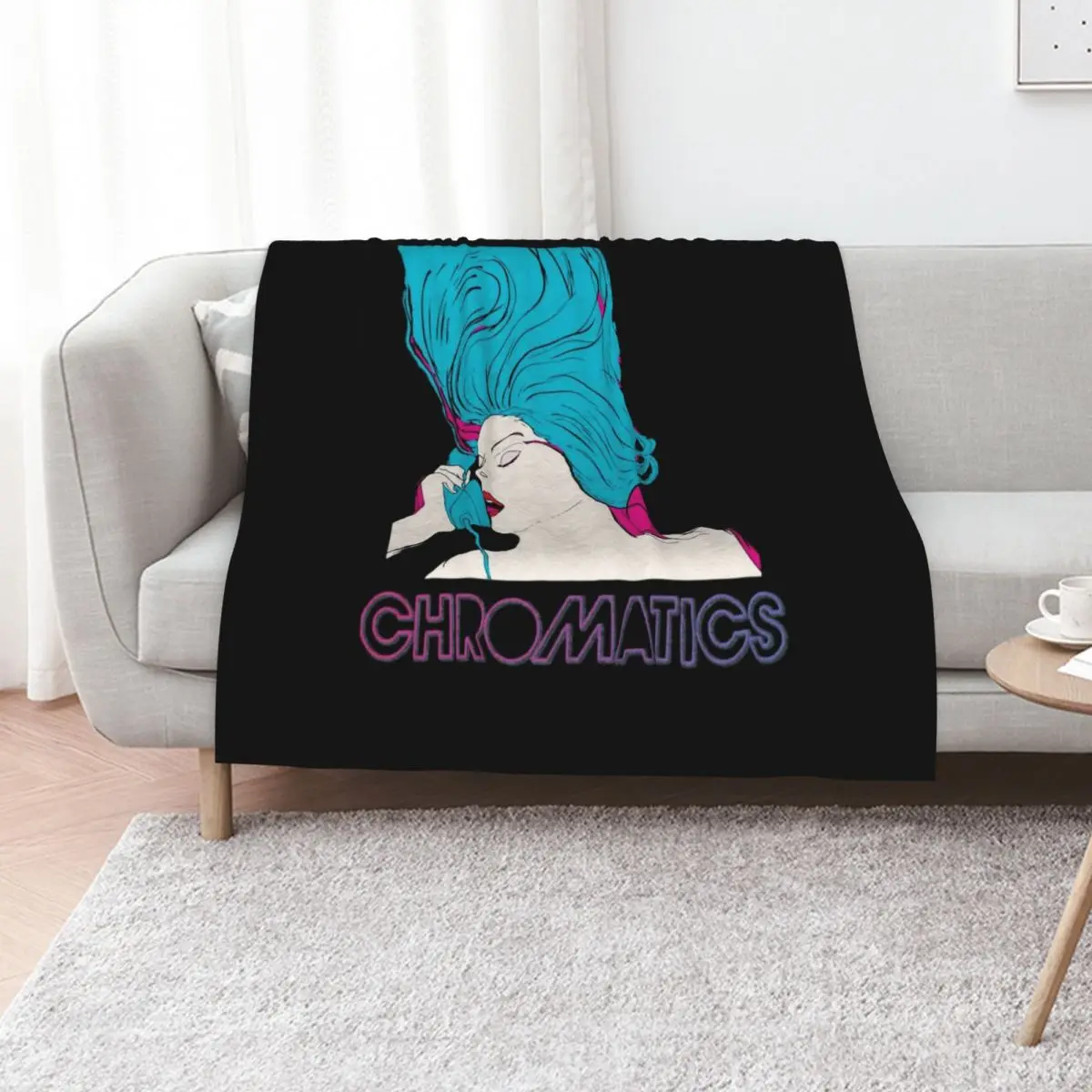 Chromatics - Band logo Classic Essential Throw Blanket Summer Stuffeds warm for winter Blankets For Sofas Soft Beds Blankets