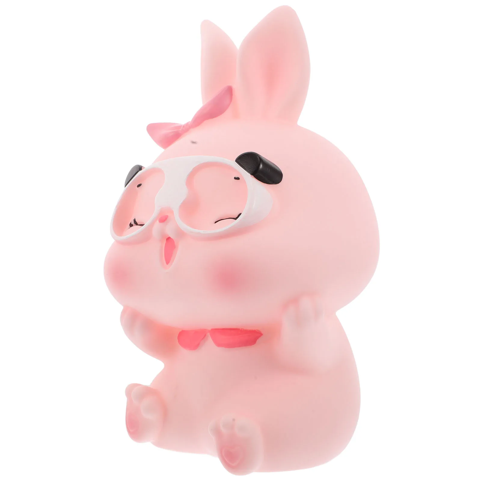 

Piggy Bank Coin Kid Rabbit Cute Cartoon Animal Saving Money Kids for Change Jar Desktop Ornament Baby Girl