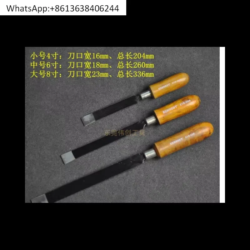 1PC for Triangle Scraper Flat Scraper British Trimmer 4 Inch 6 Inch 8 Inch Semi-Circular Scraper High Car-bon Steel