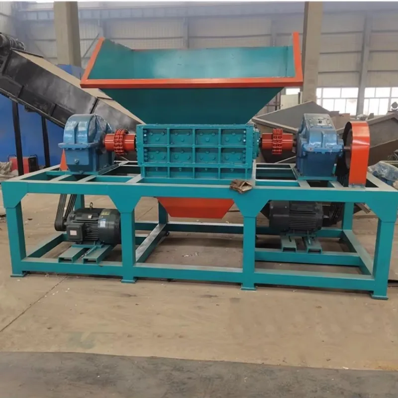 Customize Scrap Crusher Recycling Plastic Shredder Tire Shredder Machine