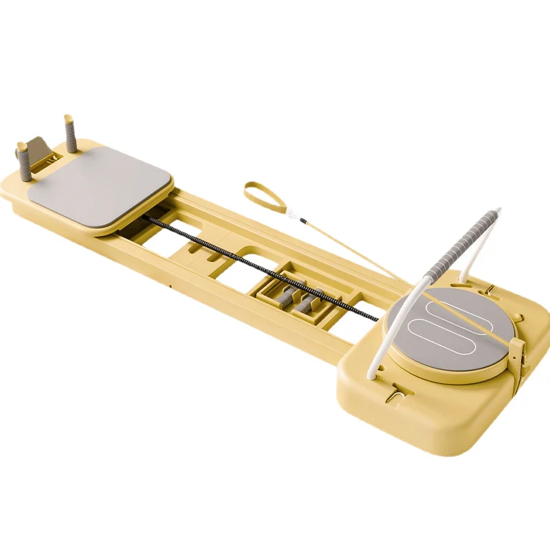 Foldable Multi‑Purpose Home Pilates Yoga Bed, Compact Mini Body Workout Trainer for Indoor Body Flexibility Exercise