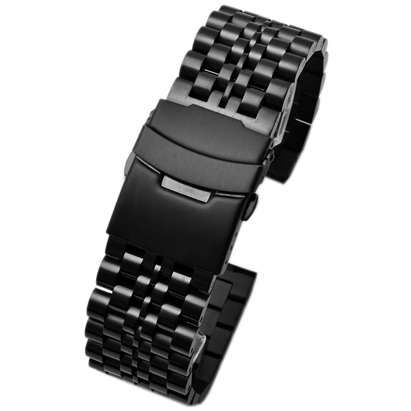 For 1853 Tissot T116 Special T116617A steel strap 22ｍｍ Stainless Steel strap bracelet t116 617a Black Knight men metal watchband