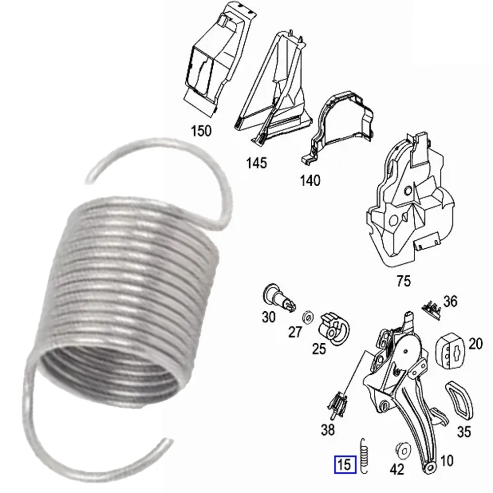 Return Spring For Mercedes Parking Brake Pedal OEM A2029932010 Metal Replacement Spring For Brake Pedal Assembly Repair