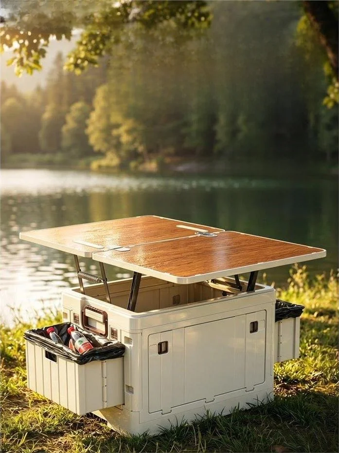 outdoor-camping-table-storage-box-car-carrier-integrated-multi-function-foldable-organizer-box-large-capacity-dual-purpose