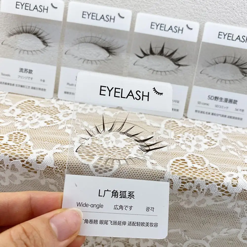 ชุดทดลองขนตาปลอม 12 ชิ้น สำหรับมืออาชีพ ใช้ทดลองแบบต่างๆ พร้อมแผ่นโชว์สไตล์ขนตา อุปกรณ์สำหรับต่อขนตาและเครื่องสำอาง