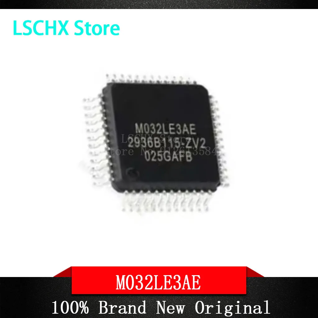 5pcs M032LE3AE LQFP-48 singlechip 1.8V~3.6V low-voltage detect watchdog