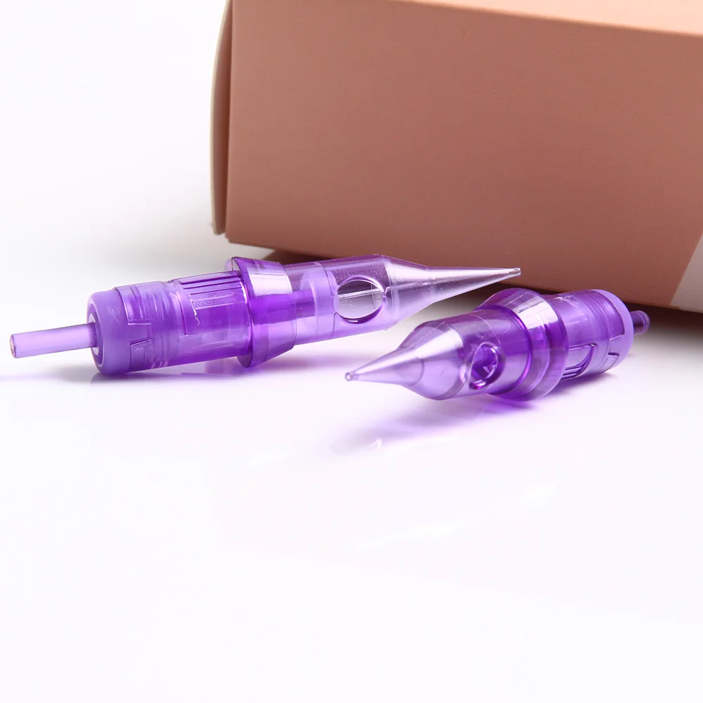 

10/20/50/100pcs 1RL 3RL 3RL 7RL Disposable Sterilized Tattoo Cartridge Needles For Permanent Lip Eyebrow Makeup Rotary Pen