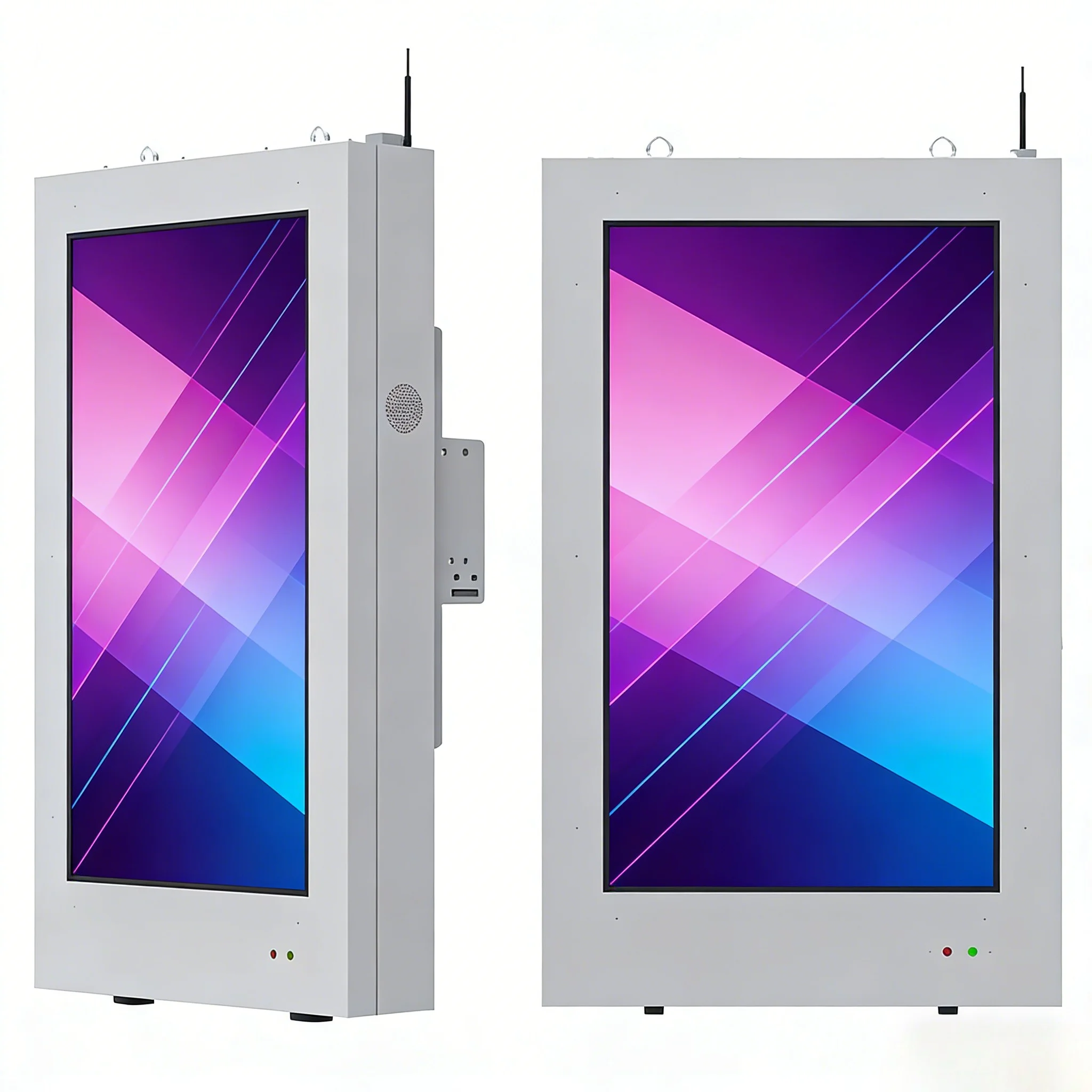 65 Inch IP65 Full Color Outdoor Wall-Mounted LED Display with Animation, for Shopping Mall & Retail Store Advertising