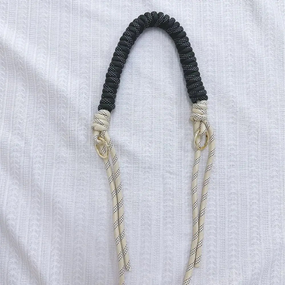 Premium Handmade Braided Bag Strap Versatile Elegant Woven Shoulder Strap Short Handles Universal Handbag Strap Shoulder Bags