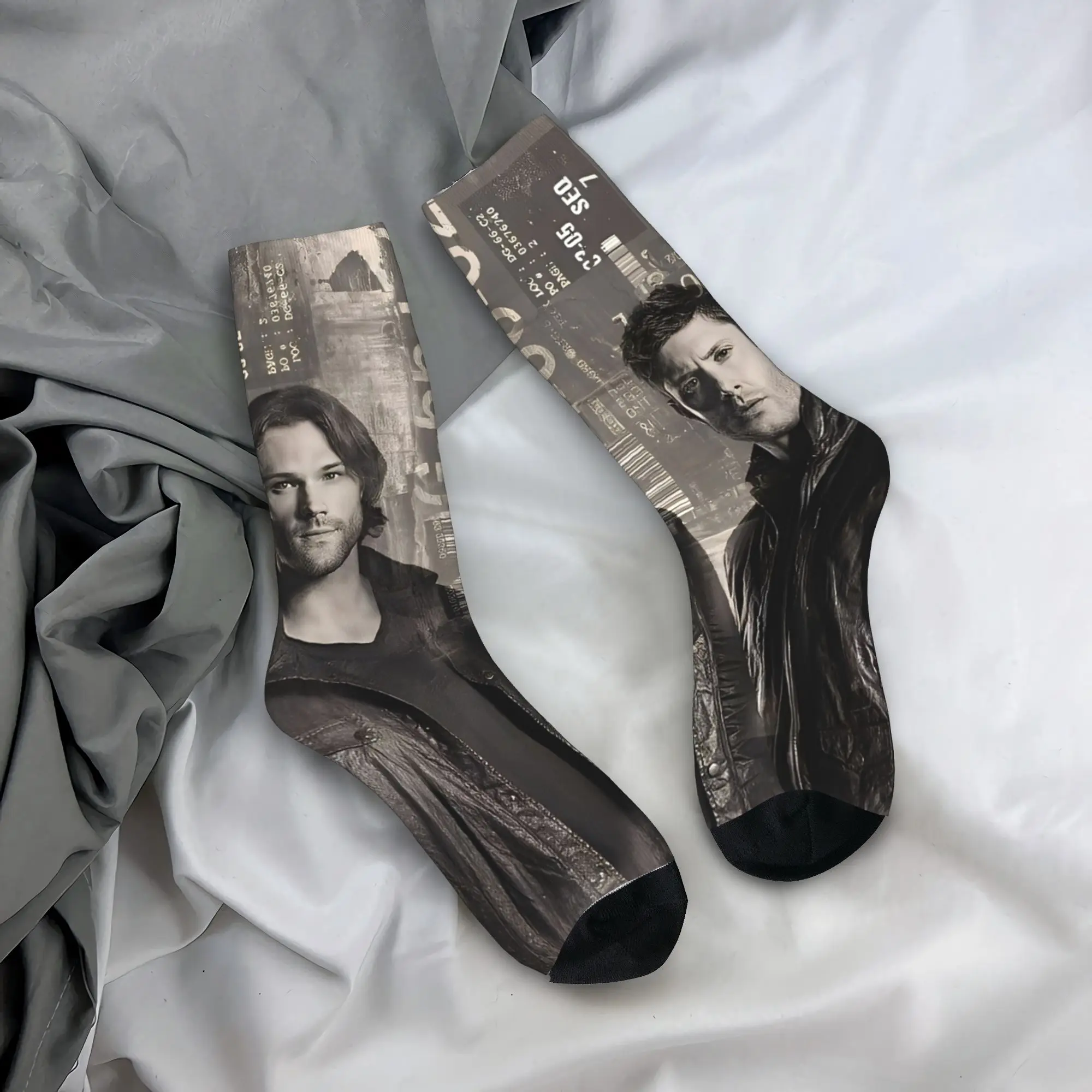 

Носки «Сверхъестественное Дин Винчестер», нескользящие чулки, мягкие дышащие спортивные носки для пары, осенние носки с элегантным дизайном