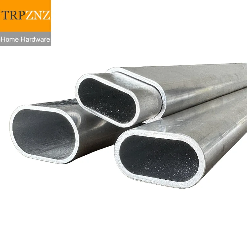 

Flat oval aluminum alloy tubing Telescopic pipe Length 30x10x1.5 30x15x1.5 30x16x2 30x20x1.5 36x16x1.7 40x15x1.5 40x20 45x25 mm