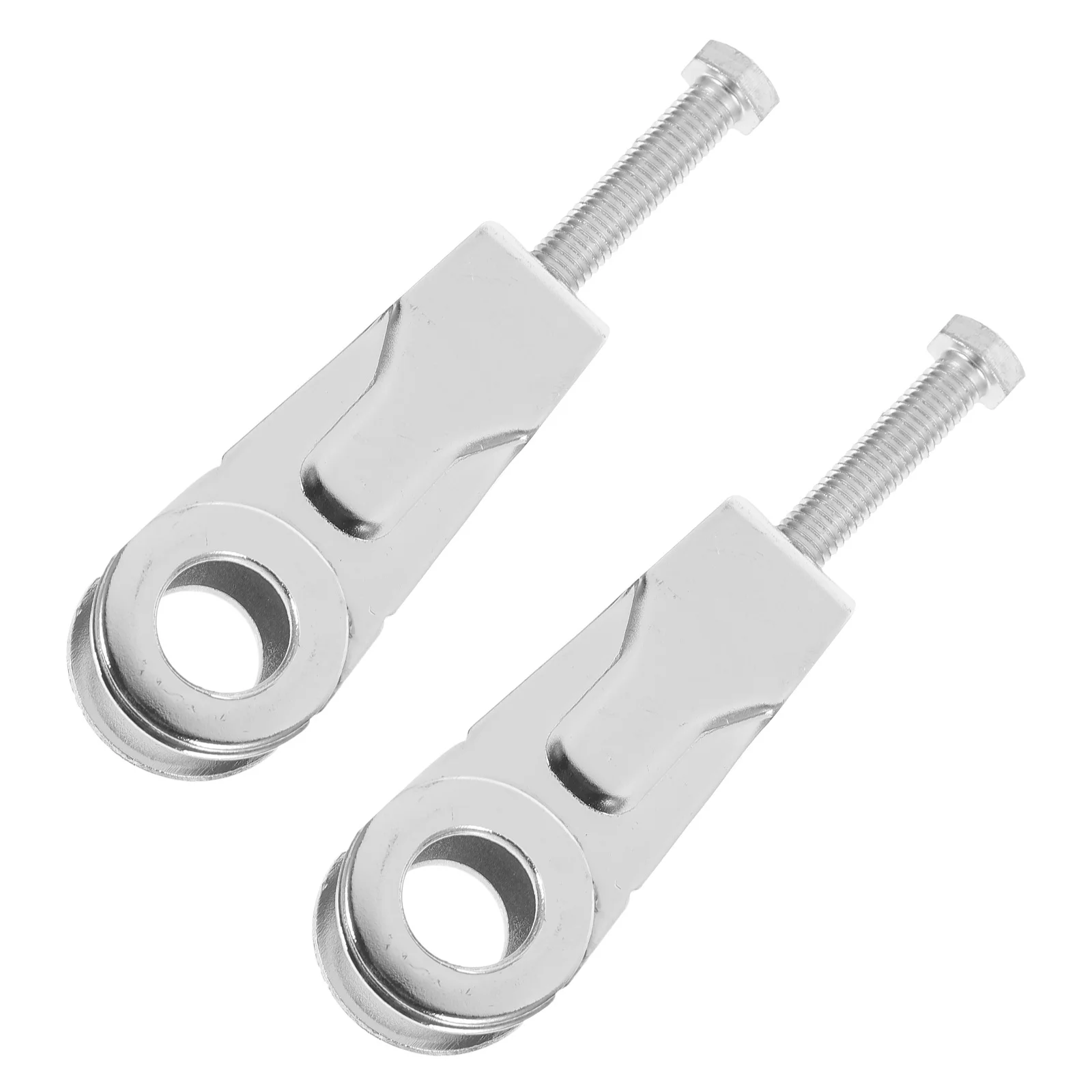 2 قطعة أداة ضبط الموتر القابلة للتعديل لضيق مثالي عملية سهلة متينة وموثوقة لسلسلة الدراجات النارية أدوات سلسلة الموتر #4