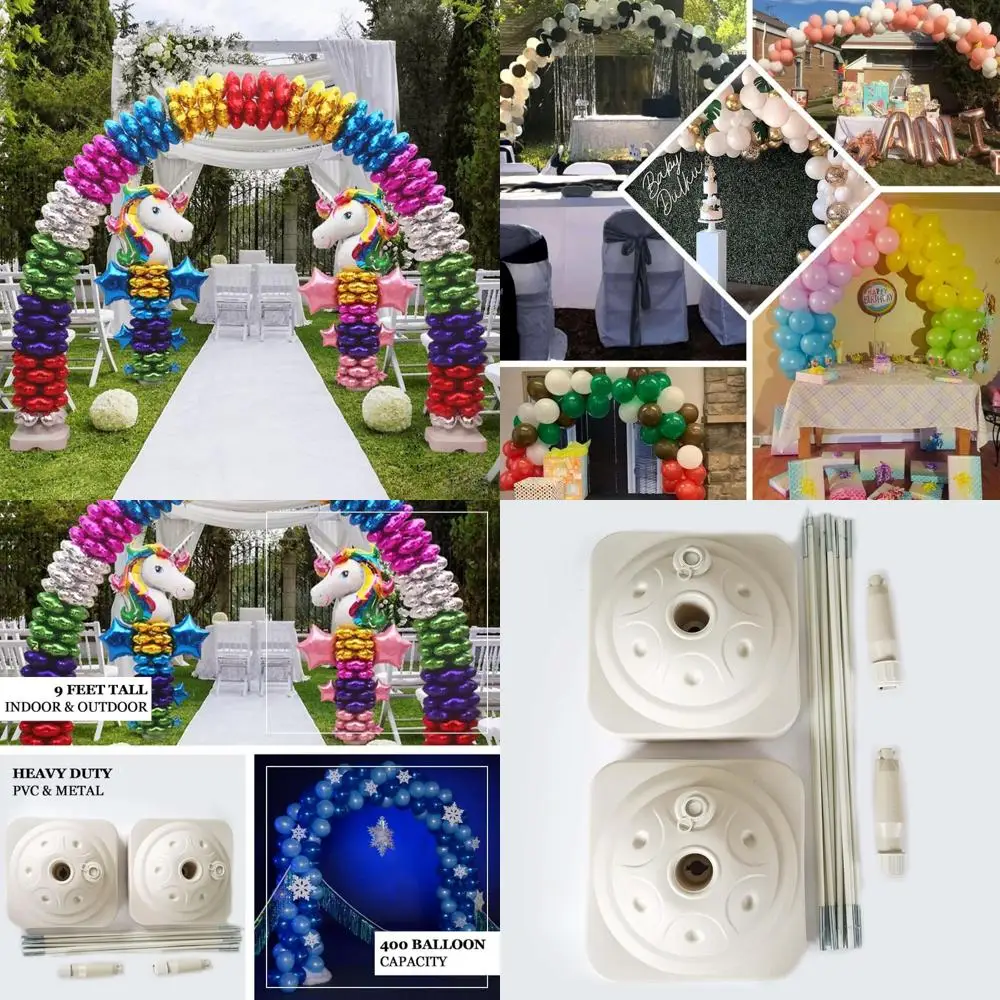 

Balloon Arch Kit for Wedding, Baby Shower, Graduation, and Birthday Parties - Adjustable up to 19 Feet