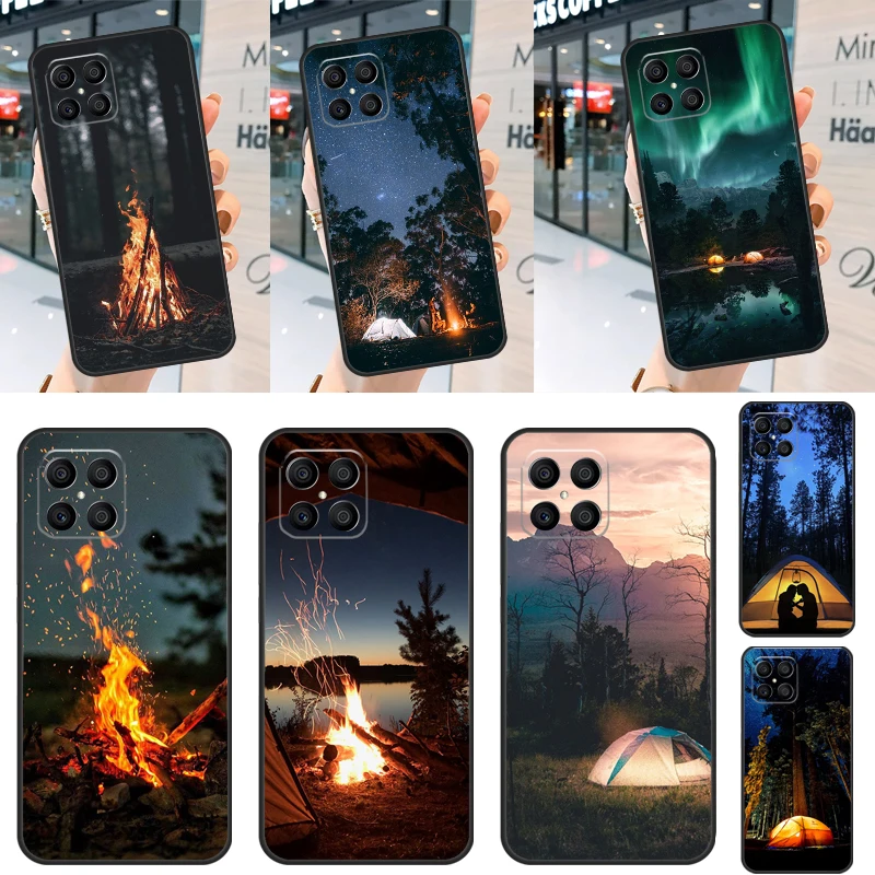 Camping Nature For Huawei P30 P60 Pro P20 P40 P50 P Smart Z Nova 5T Honor 70 50 X8 X9a Magic 5 Lite Case