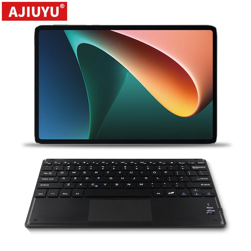 Teclado inalámbrico con Bluetooth para móvil, teclado recargable para Xiaomi Pad 5 Pro MiPad 5 11 "2021 Redmi Pad 10,61" mipad 4 Plus Tablet PC