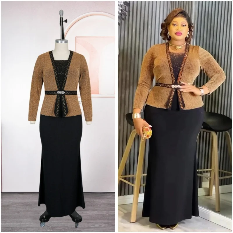 

2026 африканские платья для женщин больших размеров, женская африканская одежда, Дашики, Анкара, вечернее платье, мусульманское длинное платье макси для свадебной вечеринки