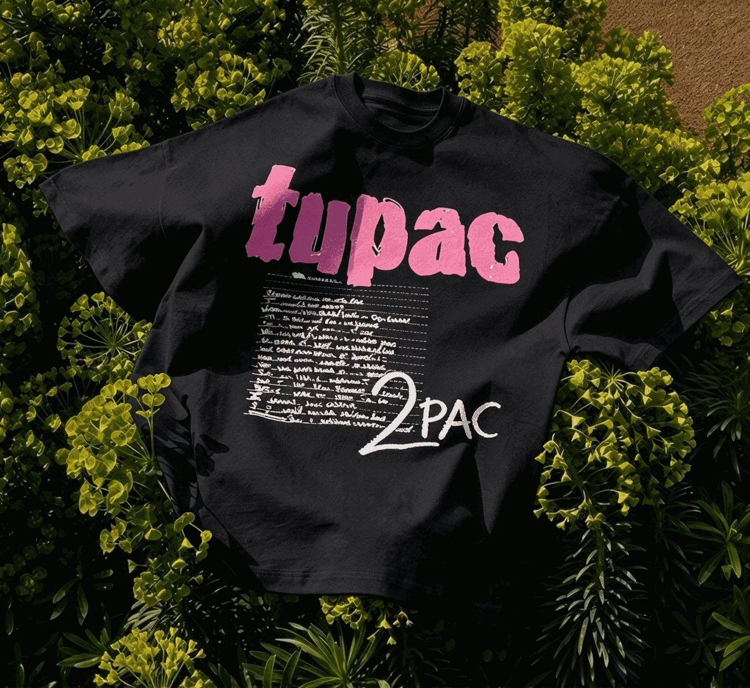 Tupac Shakur Summer New Cotton Retro Unisex Casual Fashion T-shirt High Street Oversized Unisex Trendy Vintage Loose Breathable