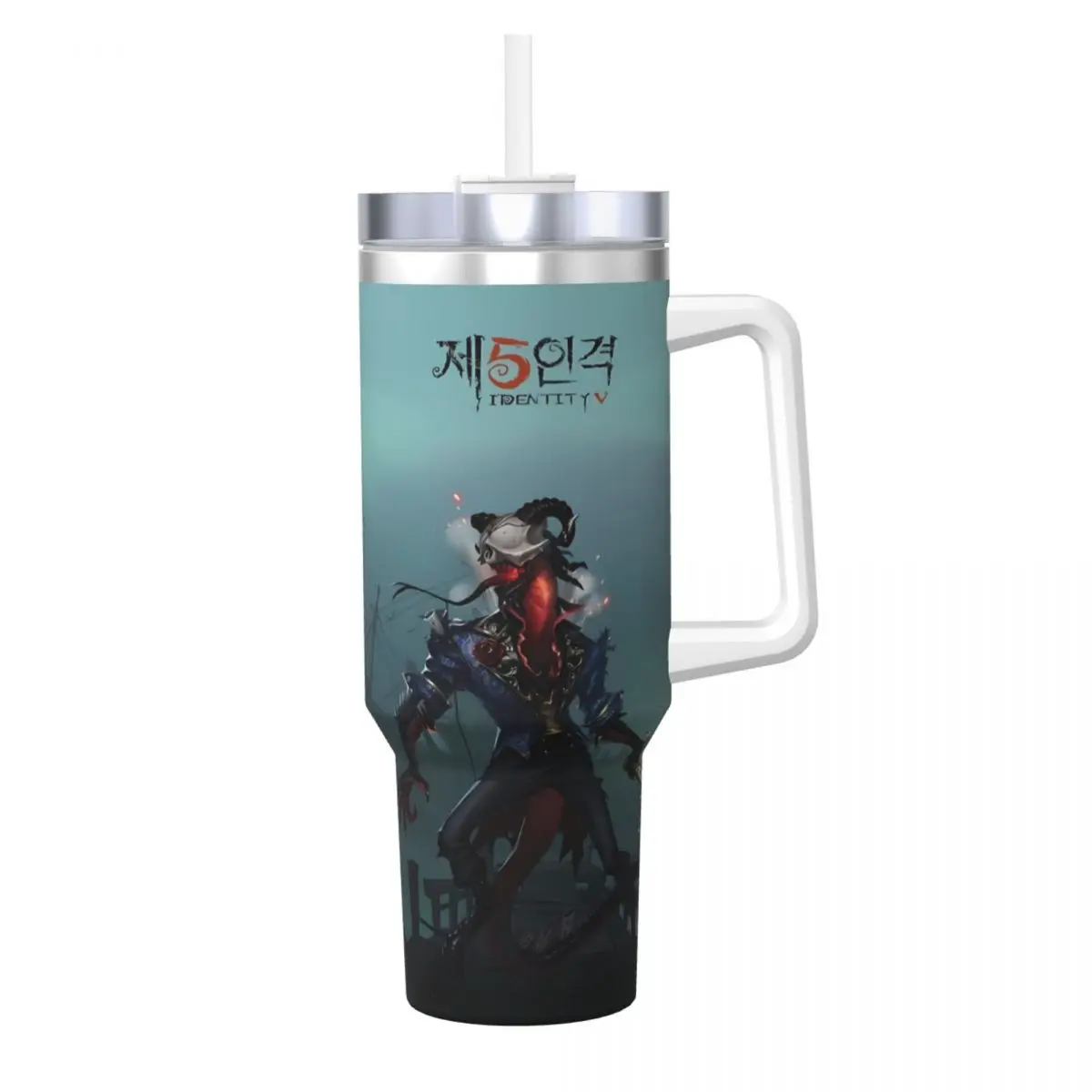 Stainless Steel Tumbler Identitys Vs Thermal Mug Insulated Cold and Hot Mugs Cup Driving Custom Water Bottle