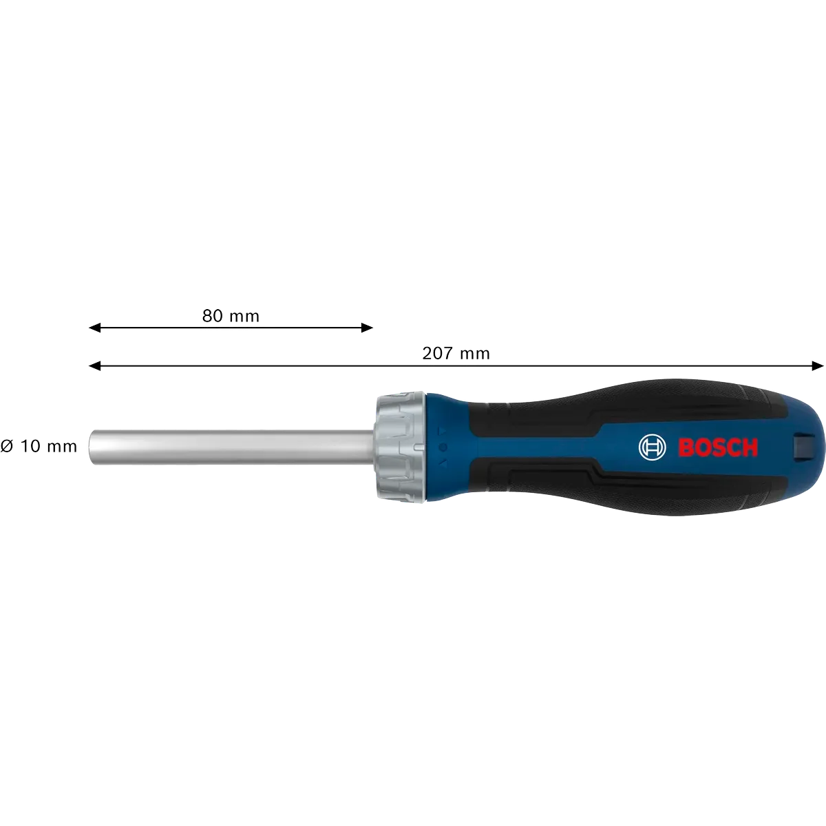 BOSCH 1600A039PP Ratchet Bit Screwdrivers Hand Tool Accessories