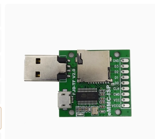 AU6438BS Mobile Phone Repair Flash Machine Unlock EMMC-ISP Flying Line Artifact Tool USB-B Type Communication