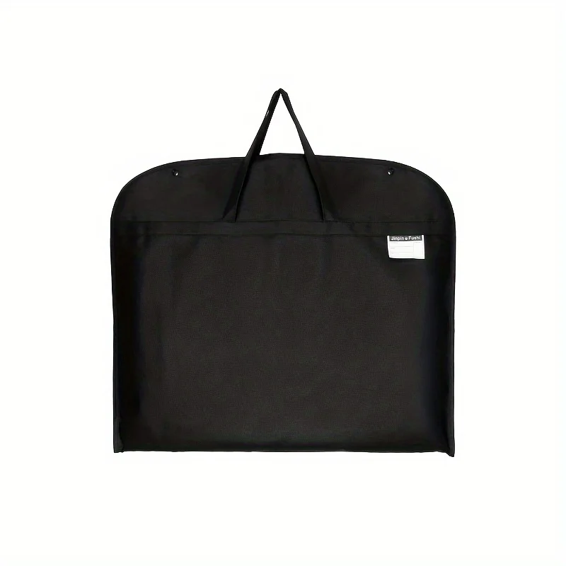 Foldable Black Suit Garment Cover with Handles, Dust-Proof Protector, Ideal for Business Trip & Travel Clothes Storage - view 6