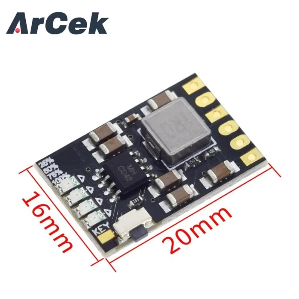 DC 5V 2.1A Mobile Power Diy Board 4.2V Charge / Discharge(boost) Battery Protection Indicator Module 3.7V Lithium 18650