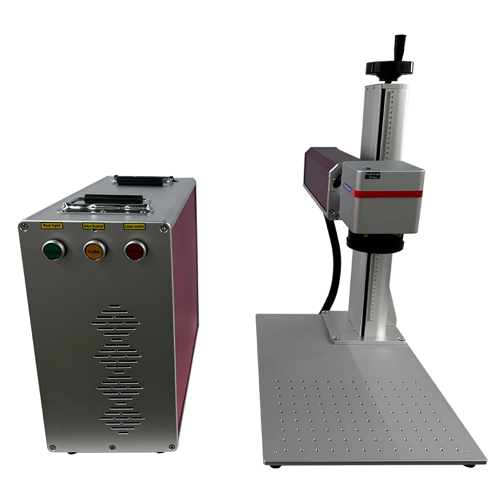 Fiber Engraving Machine Split Type 30W 50W Fiber Marker for Metal Carbon Steel