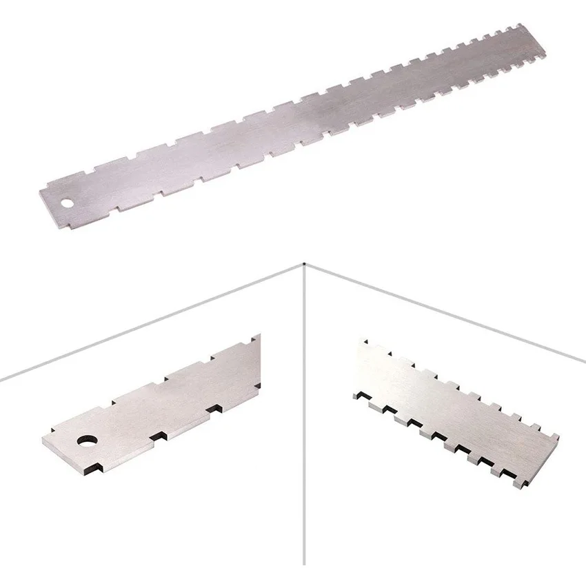 Guitar Bass Neck Fingerboard Frets Fingerboard Knife Edge Ruler Horizontal Neck Curvature Notch Measurement Repair Tool