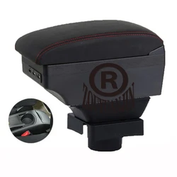 For Citoren C4 Armrest Box Center Console Arm Elbow Rest Central Store Content with Cup Holder USB