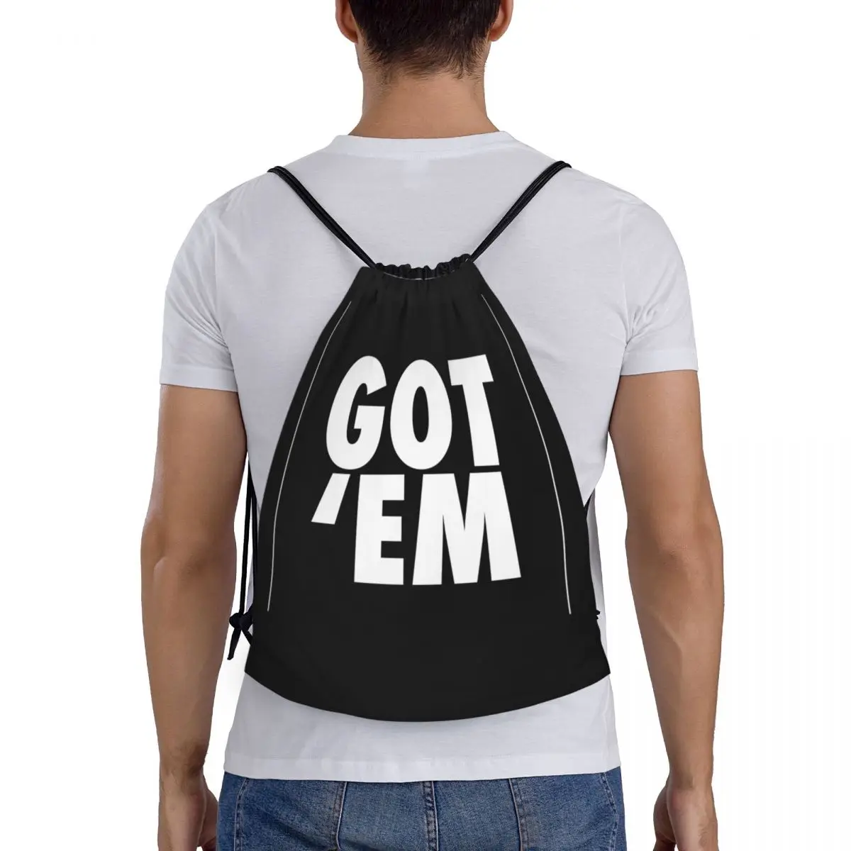

Got Em Backpacks Multi-function Portable Drawstring Bags Sports Bag Book Bags For Man Woman Students
