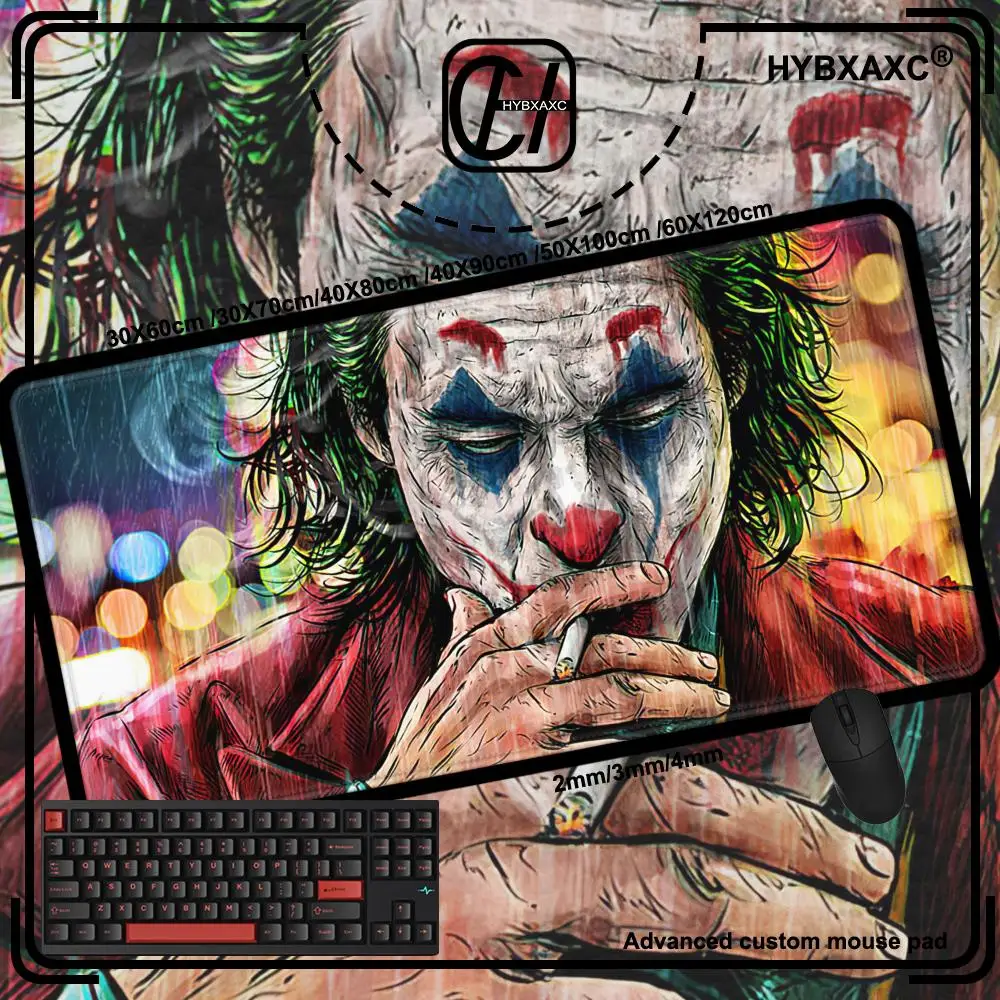 J-jokers Mousepad HD Printing Computer Gamers Locking Edge Non-slip Mouse Pad XXL90x40cm Keyboard PC Desk Pad