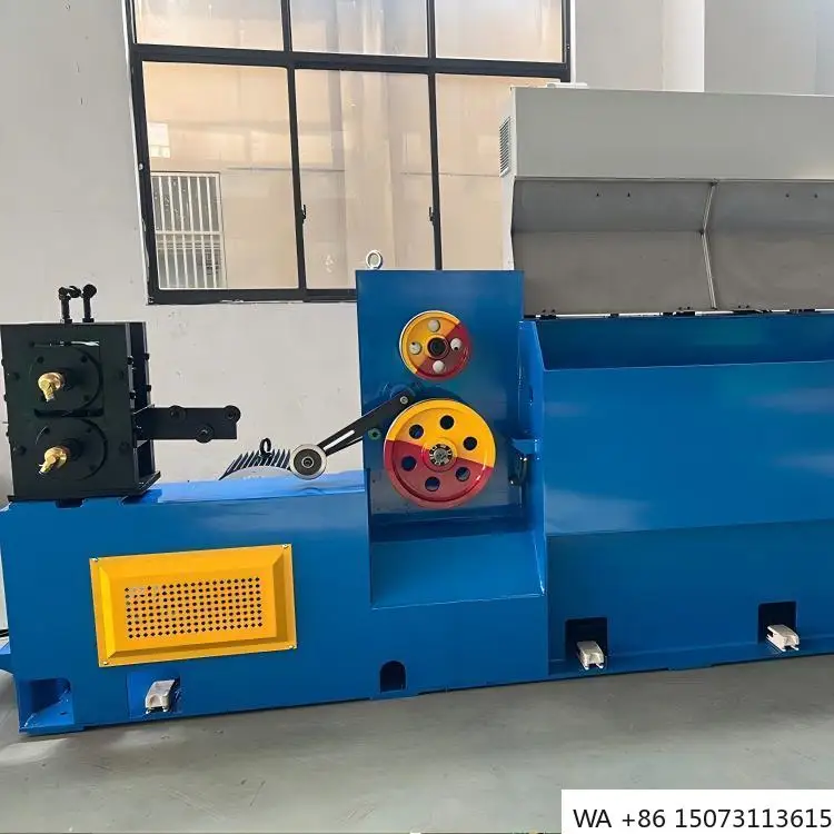 آلة رسم الأسلاك المسطحة عالية الدقة للأظافر التيلة - محرك أساسي 55 كيلو وات 380 فولت (الإنتاجية العالية)