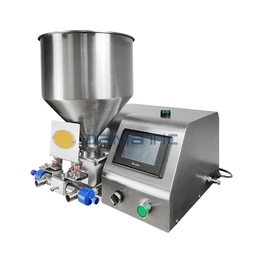 Touch Screen Control Cake Puff Bread Cream Injecting Filling Machine