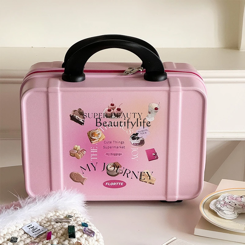 Mini Suitcase Hand Luggage 14-Inch Storage Box