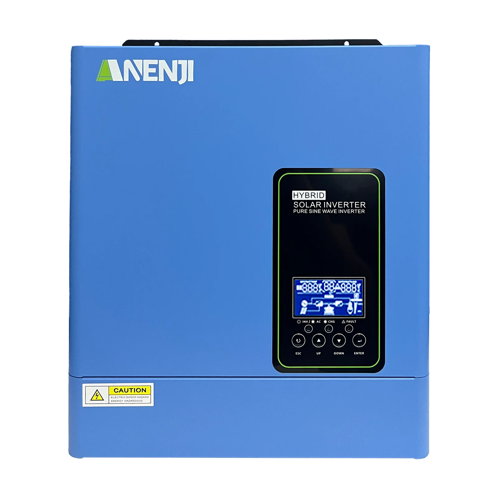 3KW عاكس للطاقة الشمسية الهجين 24V خارج الشبكة MPPT 100A PV 500VDC 50/60 هرتز جهاز التحكم في الشحن بالطاقة الشمسية مع WiFi ﻿