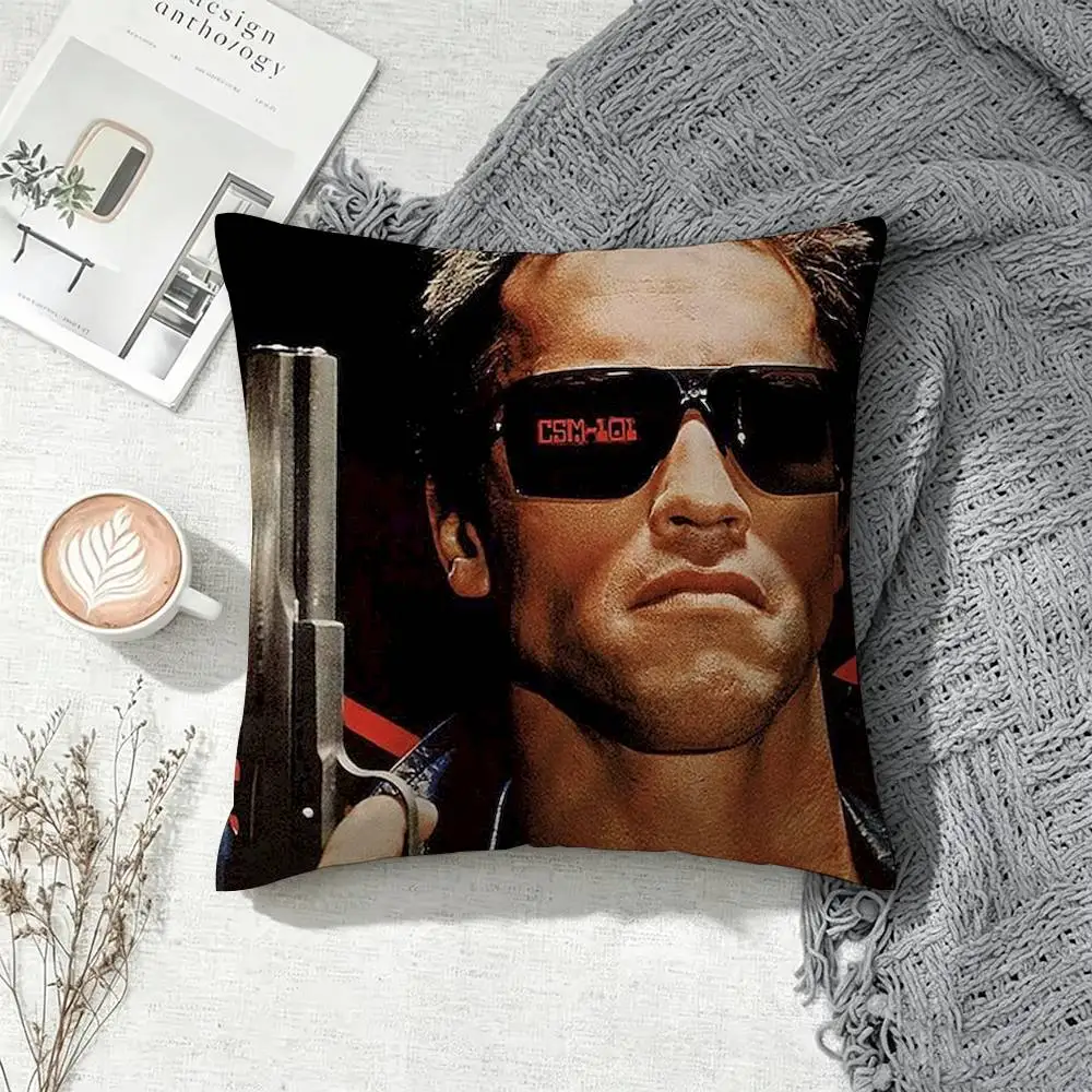 Arnold S-Schwarzenegger  Square Pillow Case Multi Sizes For Car Home Bedroom Decor Custom Valentine Gifts