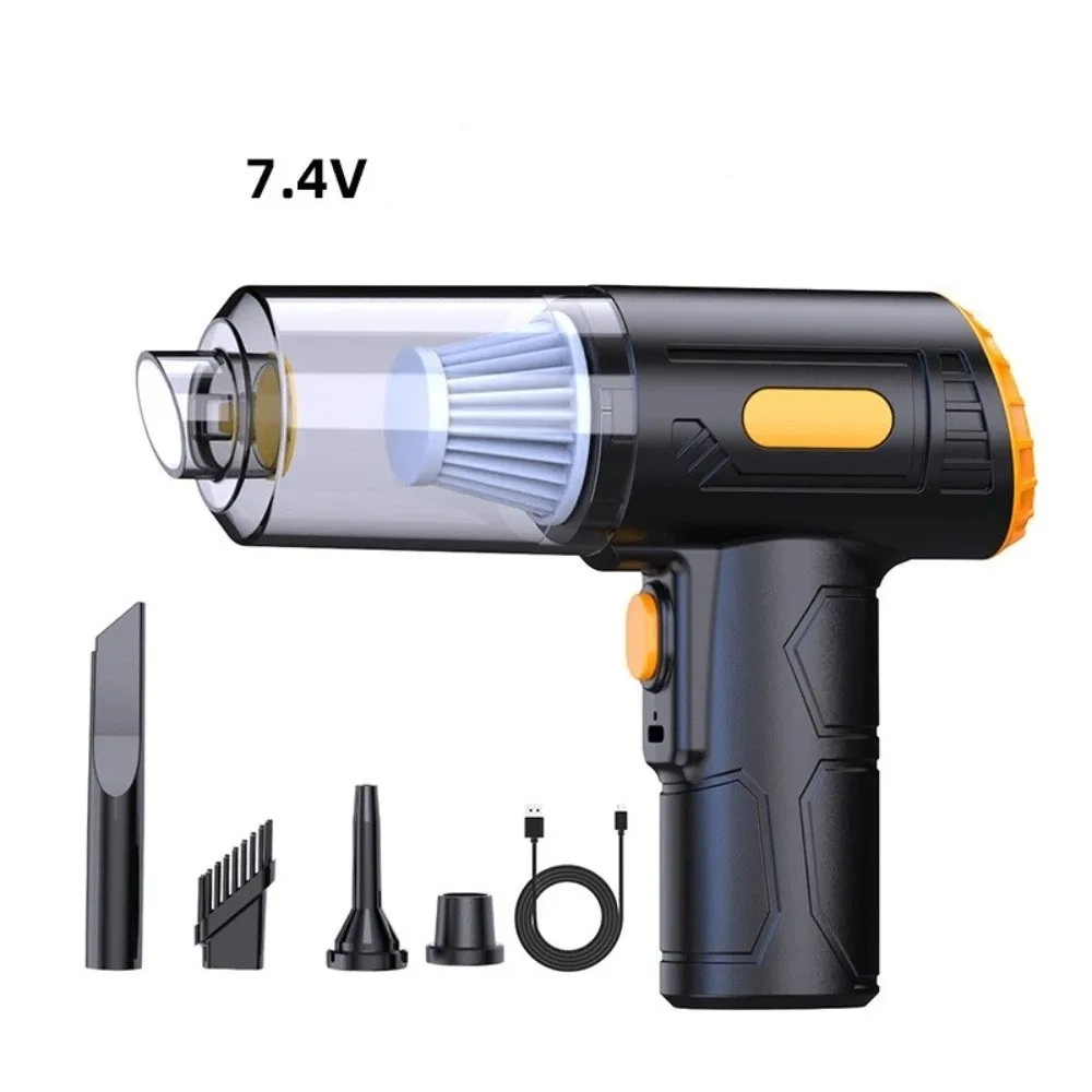 Powerful Suction Wireless Vacuum Cleaner Wet & Dry TYPE-C Fast Charge Mini Vacuum Cleaner Durable Construction Lightweight
