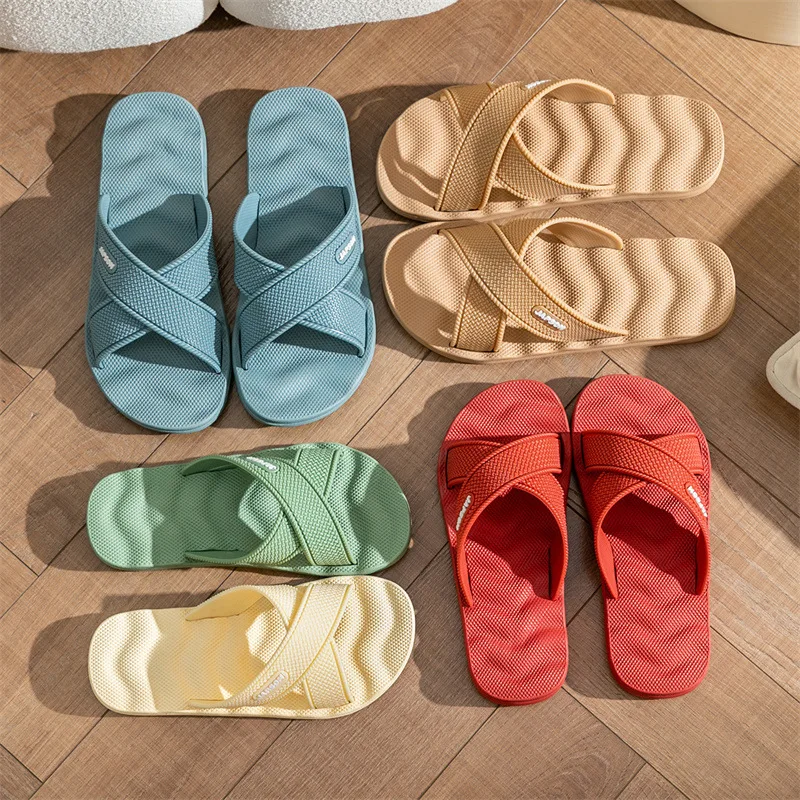 

Ergonomic Slides Men - Tactile Grip Outsole with Quick-Dry Lining Water-Resistant Leisure Footwear for Travel/Shopping/Walking