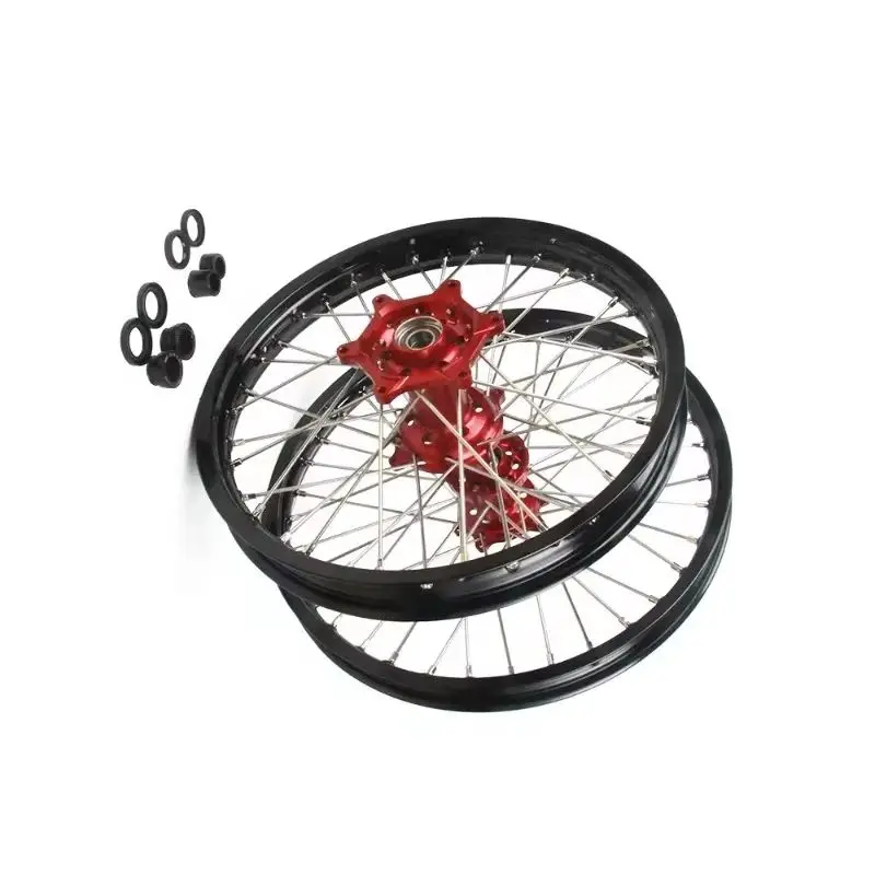 

Factory 21/19" Motorcycle Wheels Rims Set for CRF250R 2004-2024 CRF450R 2013-2023 CRF250L Motocross Enduro 1PC