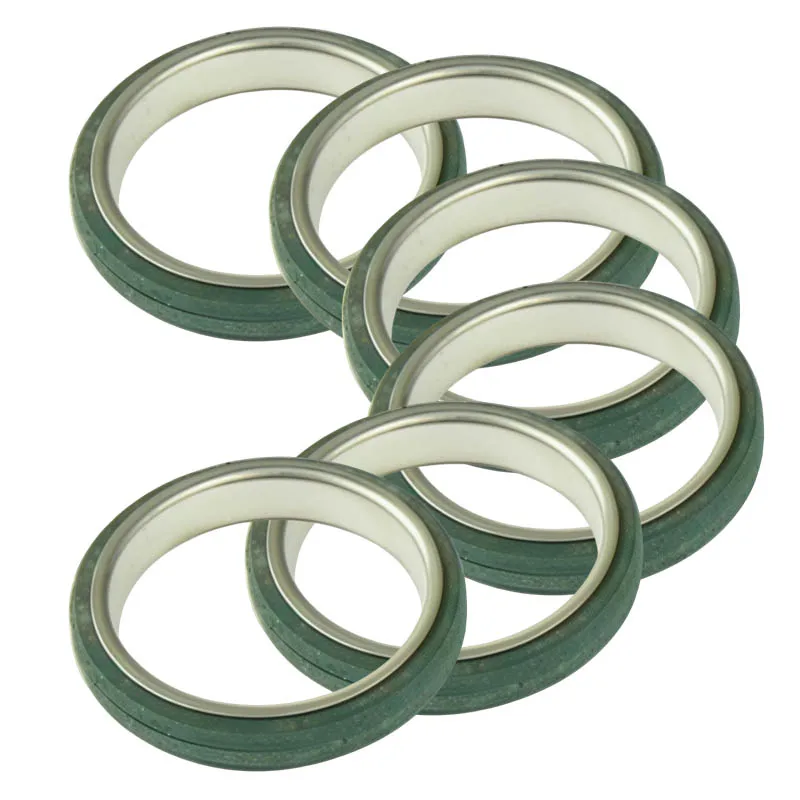 6Pcs Motorcycle Exhaust Gaskets for GY6 50cc 125cc 150cc QMB139 Scooter Exhaust Pipe Seal Rings for Chinese Mopeds