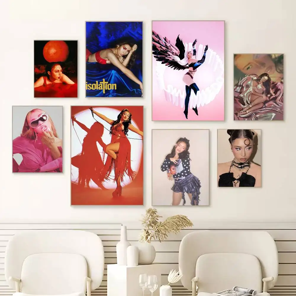 Singer Kali Uchis Poster Versatile HD Waterproof Wall Art Self-Adhesive Decor for Any Space Ideal Gift