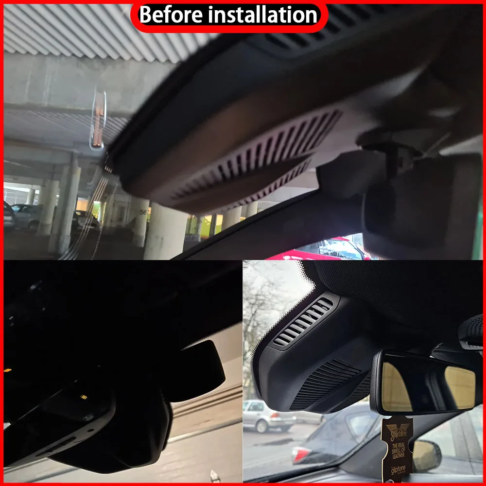 HighCam for Mercedes Benz GLC X253 C253 EQC N293 Facelift 2019-2023 4K Wifi Car DVR Video Recorder Dash Cam Front Rear Camera