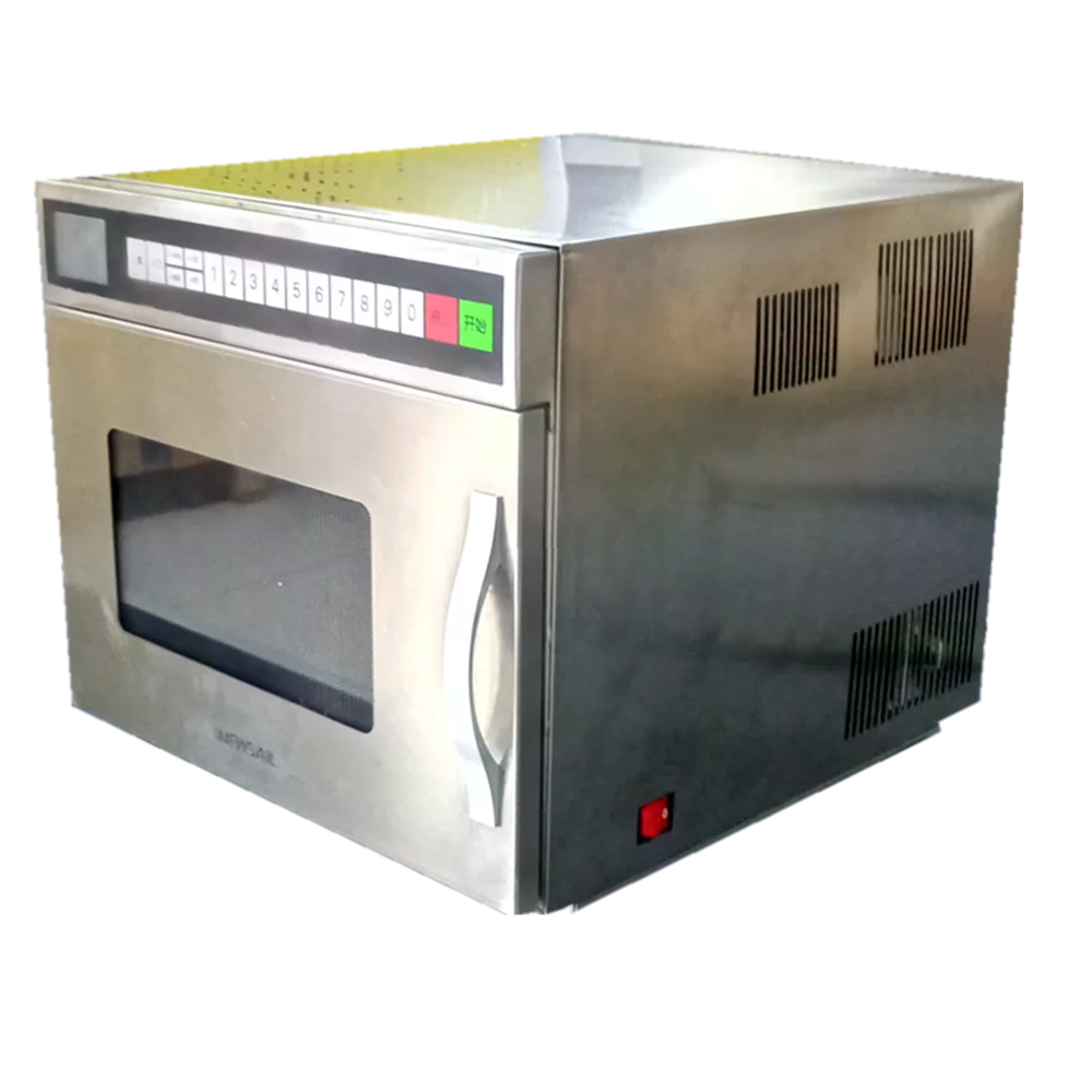 Fastfood Machine Kitchen Appliance Commercial Microwave Oven Cookware LCD Steel Stainless Power Output SCM Mode