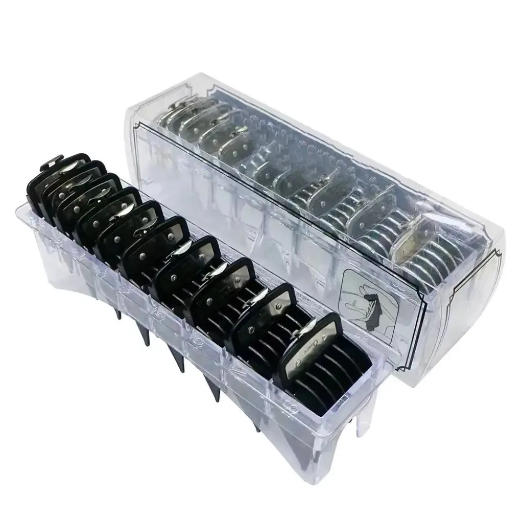 For Wahl Clippers Trimmers with Metal Clip 10 Lengths Fits for Most Size Wahl Clippers with Holder Clipper Guards Premium Kit
