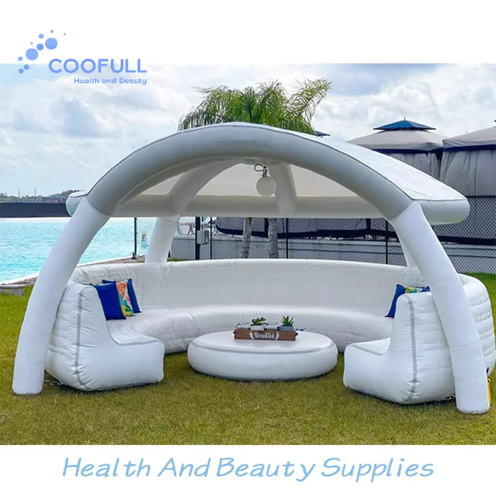 Coofull Portable Inflatable Airtight Sofa Furniture Air Sofa  Perfect Inflatable Water Lounge for Play and Relaxation